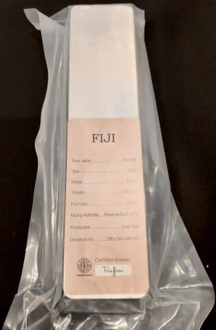 Fiji 5kg muntbaar back rotated Goud en Munt Punt